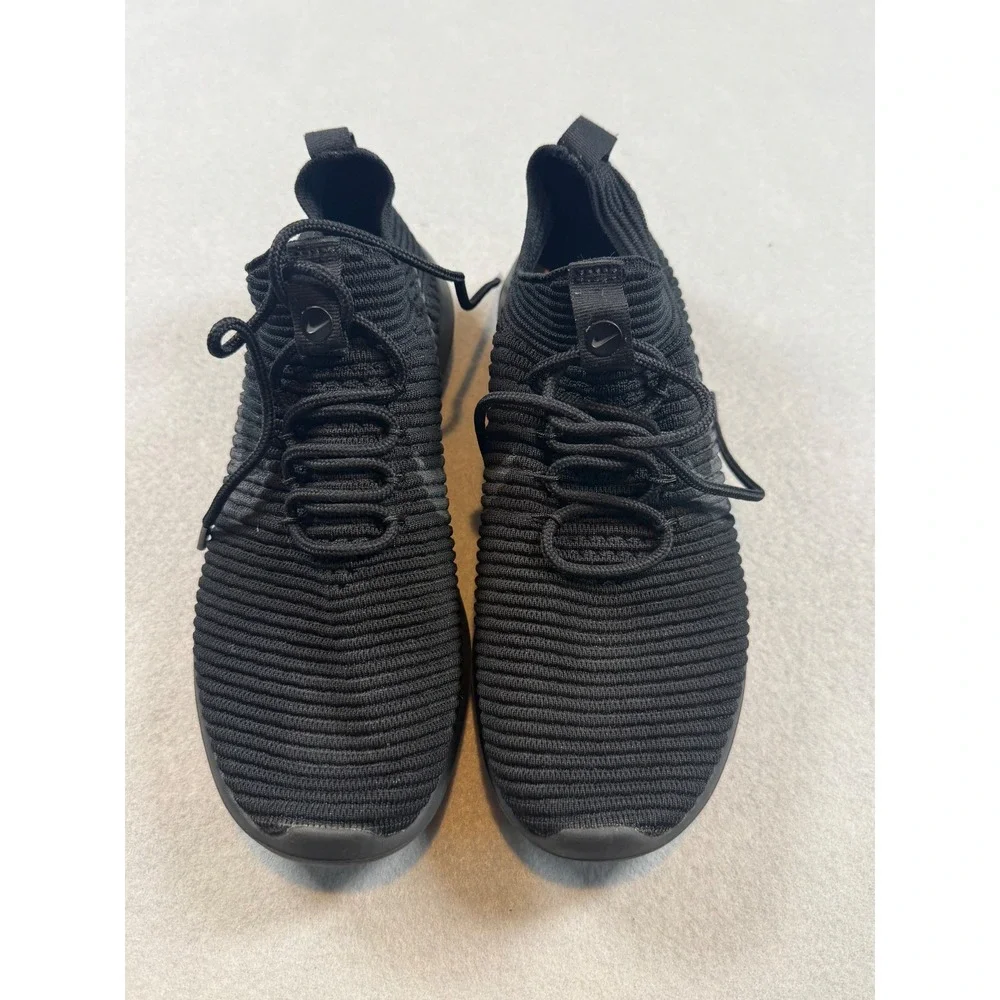 Nike Air Max Flair Triple Black Womens Running Shoes 942236-002 Sneaker